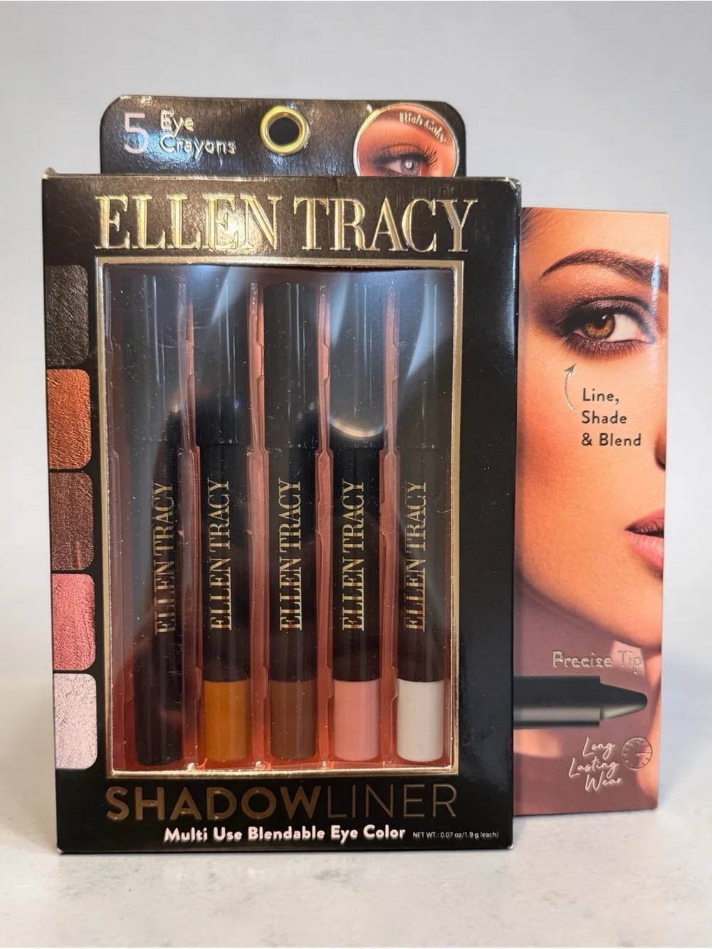 Ellen Tracy Shadowliner 5-Piece Eye Crayon Set